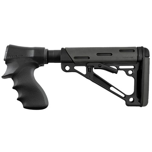 L'adaptateur de crosse HOGUE pour Remington 870 est léger, anti-vibration, et s'ajuste facilement à ta position préférée, tout en offrant un confort optimal contre le recul.