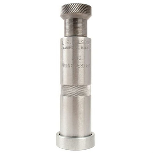 Le die de siège de balle L.E. WILSON assure un alignement parfait de la balle et de la douille, offrant une précision inégalée pour les tireurs de benchrest.