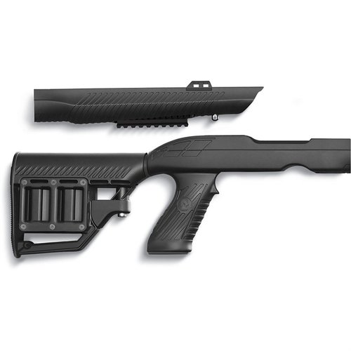 Le Tac-Hammer RM4 Takedown pour Ruger 10/22 est léger, compact, avec un rail Stowaway™ caché et un crosse ajustable pour un confort optimal.
