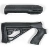Améliore ton Mossberg 500/590/88 avec la crosse et le garde-main ajustables EX Performance, légers, robustes et dotés d'un rail Picatinny pour accessoires.