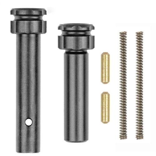 Améliore ton AR-308 avec les Ascend Enhanced Takedown Pins : en acier inoxydable, longueur prolongée, tête rainurée et finition Black Nitride pour un grip optimal.