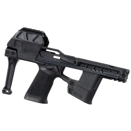 Améliore ton P320 avec le châssis Raider X de Flux Defense : plus léger, plus résistant, ergonomique, et compatible avec les accessoires modernes.