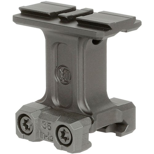 Le MK2 ACRO AIMPOINT MOUNT offre une durabilité exceptionnelle, un design moderne et un ajustement facile, idéal pour tes optiques de tir.