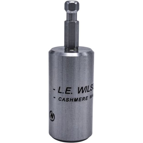 Gagne du temps avec l'adaptateur de débourrage L.E. Wilson : moins de fatigue, plus de précision et un meilleur contrôle grâce à ta visseuse électrique.