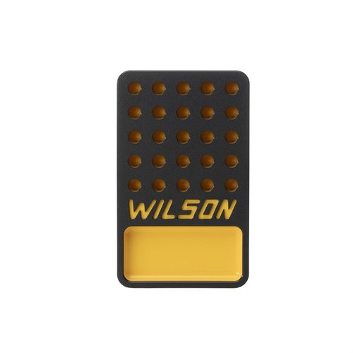 Le plateau de rechargement L.E. Wilson de 25 coups en plastique HDPE résistant, avec son godet intégré, facilite la préparation et l'organisation de tes douilles.