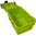 MTM EB1 EMERGENCY BOX 9.8  X 6.8  X 3.0  YELLOW GREEN