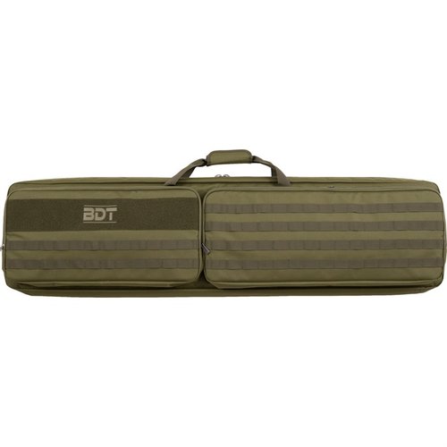 Le Bulldog Cases 48" Ultra-Lite Suppressor Tactical Rifle Case offre protection légère pour AR-15, avec une pochette résistante à la chaleur et des poches extérieures pratiques.