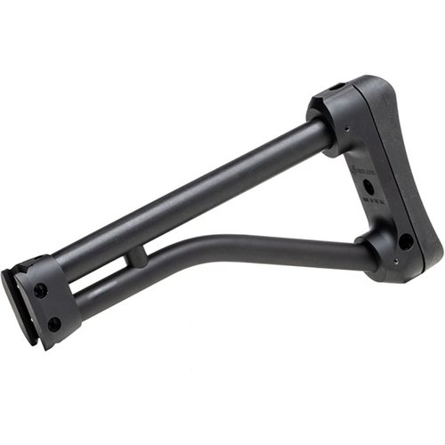 Découvre le ACE Picatinny Rail AKFX Stock, robuste et durable, compatible avec ton AK-47, disponible en 3 longueurs et avec un pad de recul de 0,5".