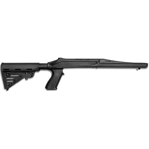 Améliore ton Ruger 10/22 avec la crosse ARKUS : légère, robuste, design tactique, et un canal de canon free-float pour une précision optimale.