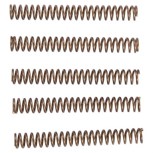 Le ressort 1911 de 19 lb en acier inoxydable ou chrome silicon offre durabilité, performance fiable et un tir léger et constant pour un meilleur contrôle.