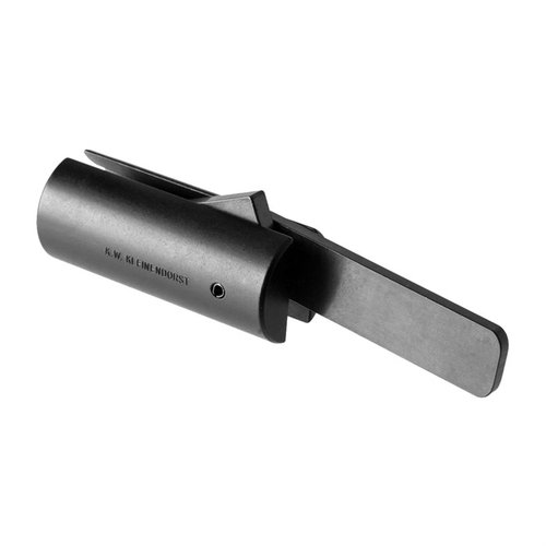 Le REMINGTON BOLT DISASSEMBLY TOOL de KLEINENDORST te permet de démonter rapidement et en toute sécurité les bolts Remington, que le ressort soit détendu ou armé.