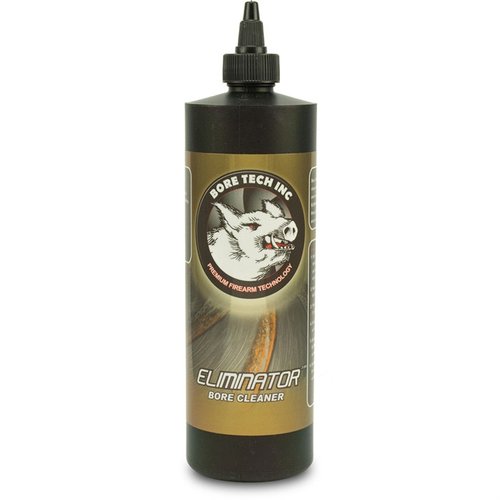 Avec ELIMINATOR, nettoie rapidement ton canon en éliminant cuivre, plomb et résidus en quelques minutes, tout en protégeant contre la corrosion.