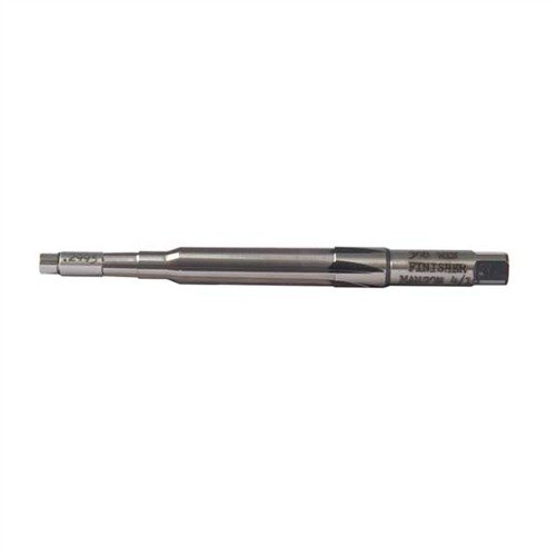Le LIVE PILOT FINISH CHAMBER REAMER de Manson Precision assure un chanfrein précis et lisse, réduisant les risques d'endommagement des rayures.