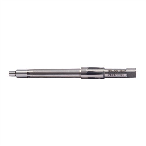 Le LIVE PILOT FINISH CHAMBER REAMER de Manson Precision assure une découpe précise avec un pilote amovible pour éviter d'endommager les rayures.