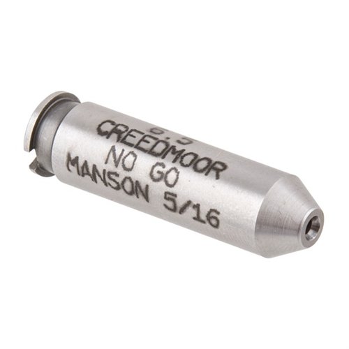 Le gauge de headspace Manson Precision en acier pour 6.5 Creedmoor assure des mesures précises, une construction durable et une large gamme de calibres.