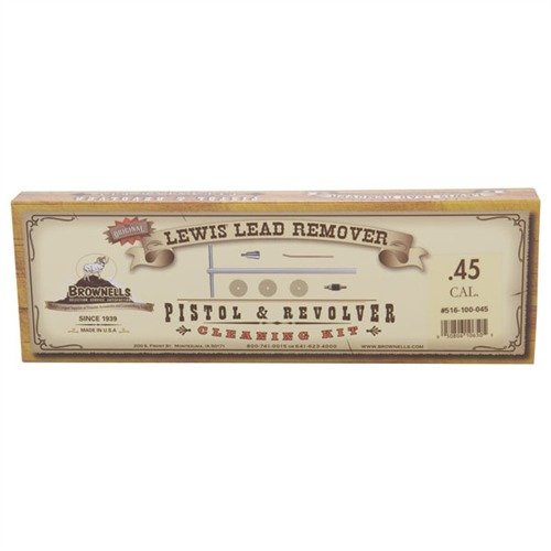 Le Lewis Lead Remover retire facilement le plomb sans abîmer ton arme, idéal pour maintenir une précision optimale et un canon sans plomb.
