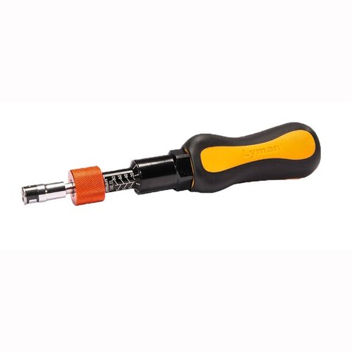 Le Lyman Torque Wrench te permet de fixer en toute sécurité tes bases de lunette et vis d'action, tout en garantissant une précision optimale de ton arme.