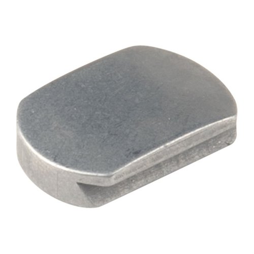 Le RIFLE STAINLESS STEEL DOVETAIL SLOT BLANK de MARBLE ARMS comble les vides des dovetails de visée sur les armes équipées de lunettes, en acier inoxydable.