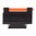 .410" guidon avant fibre optique lumineuse 41-MR acier orange