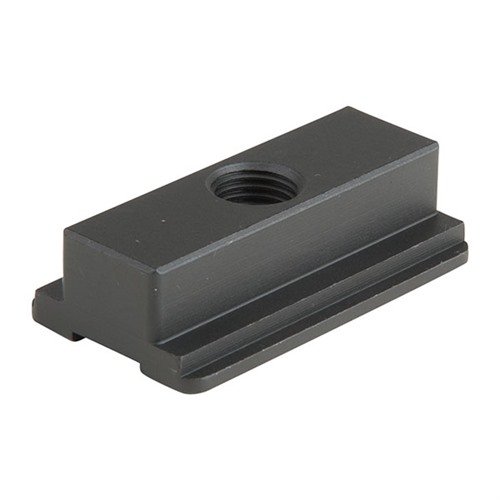 Les SIGHT PRO & RANGEMASTER Slide Shoes de MGW offrent un maintien précis pour diverses armes, idéaux pour un ajustement facile et sécurisé lors de l'installation de viseurs.