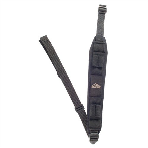 La sangle Alaskan Magnum de Bushnell offre un confort optimal grâce à son pad en néoprène qui absorbe les chocs et des boucles pour recharges rapides.