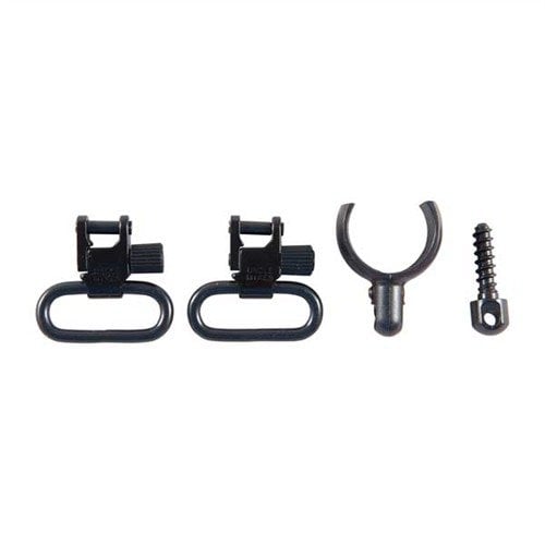 Les QUICK DETACH SWIVELS d'Uncle Mikes te permettent de fixer rapidement ton arme avec des boucles de 1