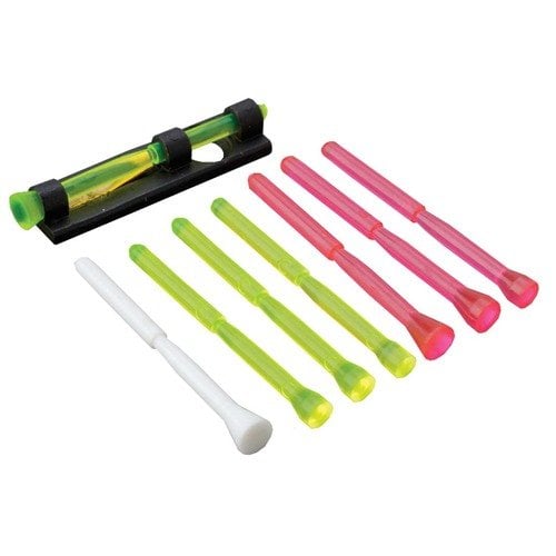 Le COMP SIGHT de HIVIZ améliore la visualisation de la cible avec une tige en polymère lumineuse et des pipes interchangeables pour tous les éclairages.