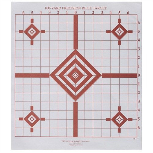 Avec un contraste élevé et un centre en diamant, le ST-4 te permet d'aligner tes viseurs facilement et de tirer plusieurs groupes avant de changer la cible.