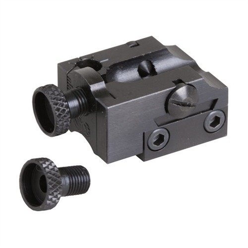 Le RIFLE RIMFIRE RECEIVER REAR SIGHT de NECG offre une précision exceptionnelle avec des réglages faciles pour la dérive et l'élévation, parfait pour tes carabines.