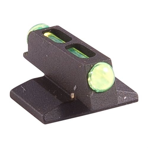 Le FIBER OPTIC FRONT SIGHT vert de Novak maximise la lumière ambiante pour une visée rapide et précise, même dans des conditions de faible luminosité.
