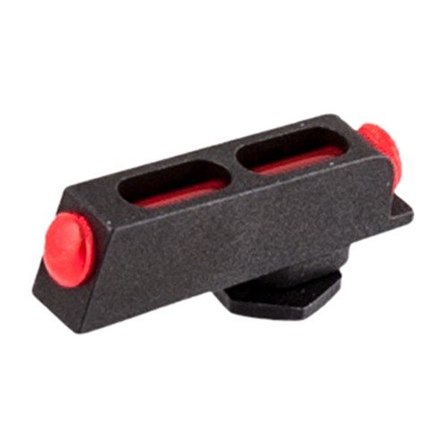 Les FIBER OPTIC FRONT SIGHTS en acier pour Glock® te permettent de viser rapidement dans toutes les conditions de lumière, avec une installation facile et sans accrochage.