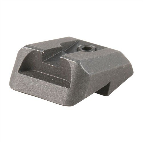 Le Lo-Mount Super Wide Notch Rear Sight de Novak offre une visée rapide et précise avec un design anti-accrochage et un notch élargi pour un meilleur éclairage.