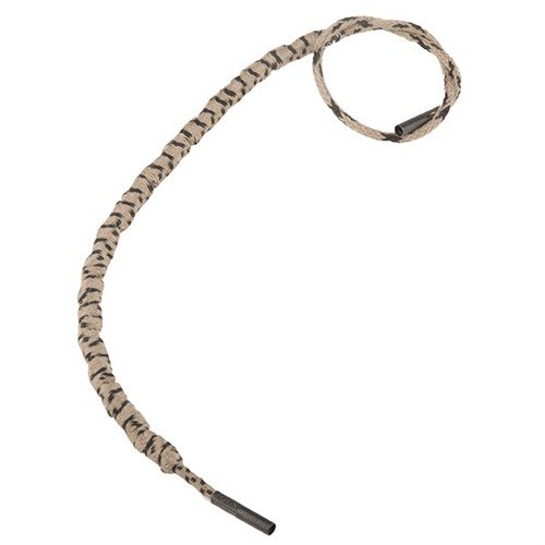 Le RIPCORD de OTIS nettoie rapidement ton arme de Breech-to-Muzzle, avec un noyau en caoutchouc et des fibres Nomex® résistantes à la chaleur jusqu'à 700° F.