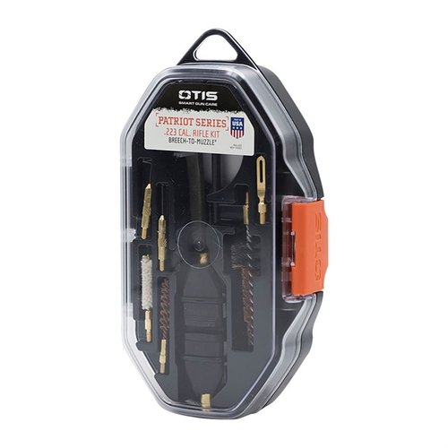 Le kit PATRIOT Series d'Otis est parfait pour un entretien complet de ton arme, avec un outil innovant qui sert de T-handle et de driver pour 4 embouts.