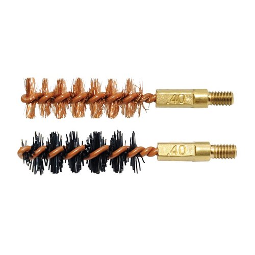 Les brosses Otis en nylon et bronze, avec un fil Tufcor® résistant à la corrosion, offrent un nettoyage précis et durable grâce à leur remplissage supérieur.