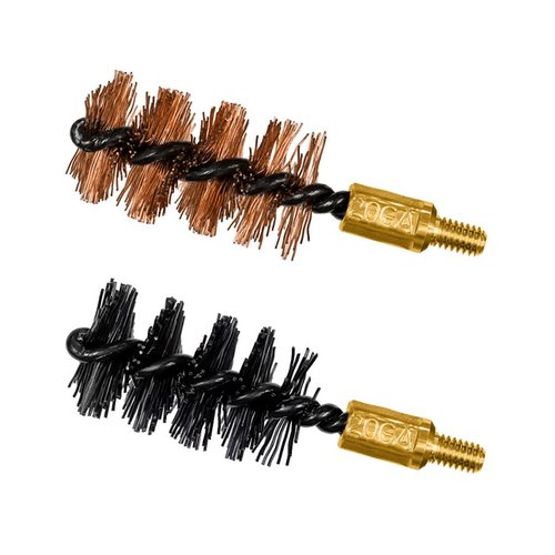 Les brosses Otis en nylon et bronze offrent une résistance à la corrosion, une meilleure rétention des poils et un nettoyage précis grâce à leur remplissage supérieur.