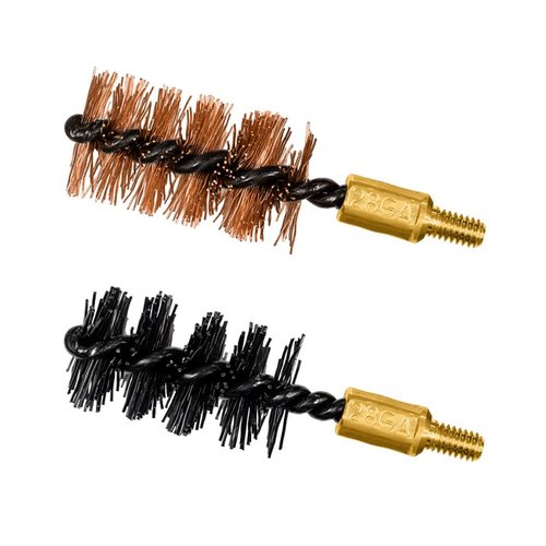 Les brosses Otis en nylon et bronze offrent une résistance à la corrosion, une meilleure rétention des poils et un nettoyage précis grâce à leur remplissage supérieur.