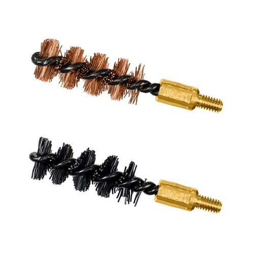 Les brosses Otis en nylon et bronze offrent une résistance à la corrosion, une meilleure rétention des poils et un nettoyage précis grâce à leur remplissage supérieur.
