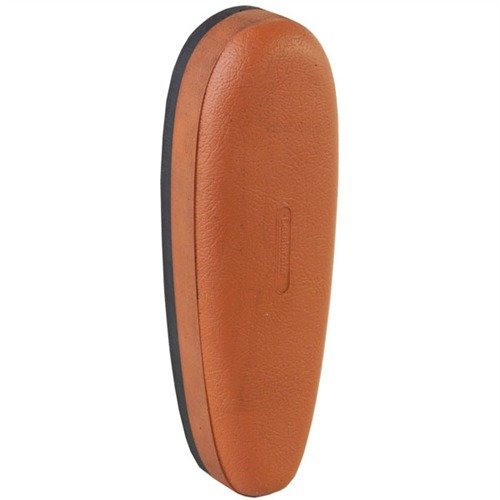 Le D752 DECELERATOR RECOIL PAD en cuir rouge offre un confort exceptionnel grâce à son caoutchouc Decelerator, avec une base solide et un design classique.