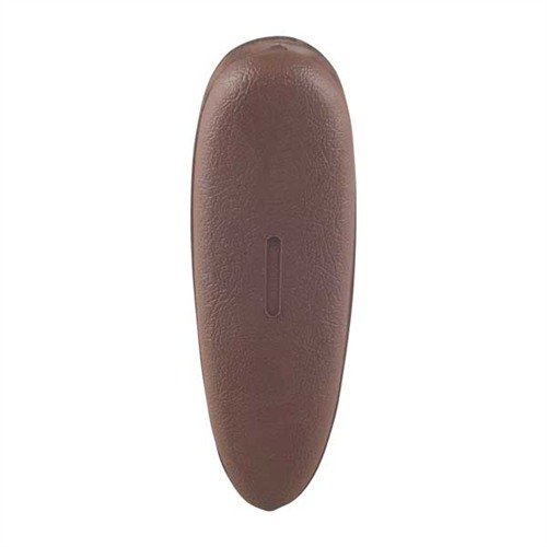 Le D752 DECELERATOR RECOIL PAD en cuir brun offre une absorption des chocs exceptionnelle grâce à son caoutchouc Decelerator, avec un design classique et une base solide.