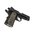 Plaquettes 1911 Officer G10 vert/noir Grappler