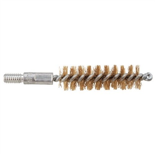 Les brosses de nettoyage HOPPES avec des poils en bronze phosphoreux et des tiges bouclées sont indispensables pour garder ton arme en parfait état.
