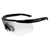 Lunettes de tir SABER, verres transparents, monture noire