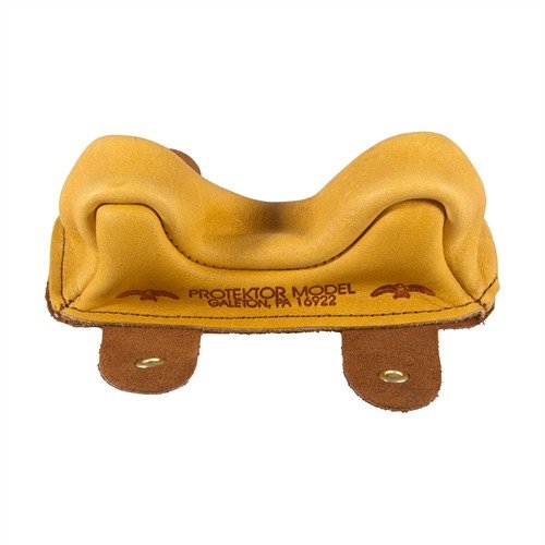 Les sacs avant Regular Owl Ear en cuir de qualité supérieure permettent un glissement fluide du fusil lors du recul, avec une excellente prise sur le support.