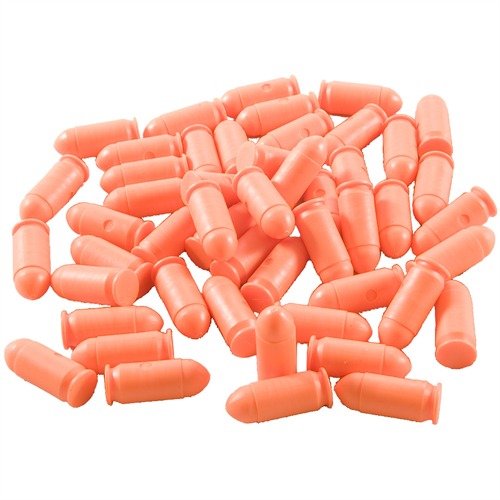 Les SAF-T-TRAINERS sont des douilles factices colorées, parfaites pour l'entraînement. Elles évitent toute confusion avec des munitions réelles grâce à leur couleur vive.