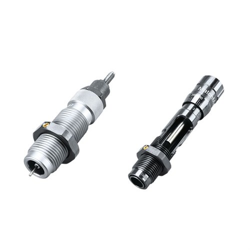 Le jeu de dies MatchMaster d'RCBS te permet de créer des cartouches ultra-précises grâce à son système de chargement de balle et son die de mise à taille en longueur.