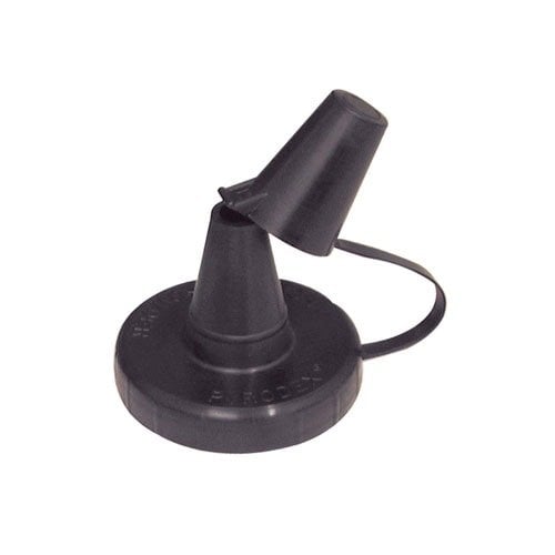 Le HODGDON POWDER FUNNEL s'adapte à la plupart des contenants de poudre de 1 lb et aux bouteilles Sinclair de 16 oz, avec un capuchon pour le stockage facile.