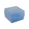 MTM CASE-GARD FLIP TOP RIFLE AMMO BOX 223-RUGER 6X47 100 ROUND BLUE
