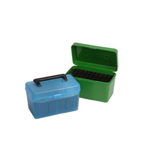La HANDLE CARRY RIFLE AMMO BOX offre une protection optimale pour tes munitions, avec un design empilable, un verrouillage sécurisé et une poignée pratique.