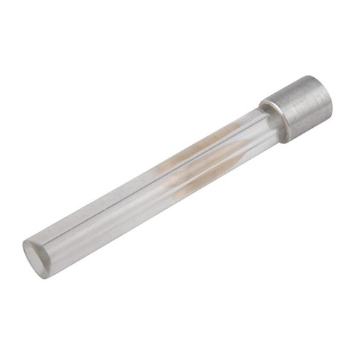 Les tubes de chute Type A de Sinclair en acrylique transparent te permettent de voir ta charge de poudre, avec un ajustement parfait pour tes mesures.
